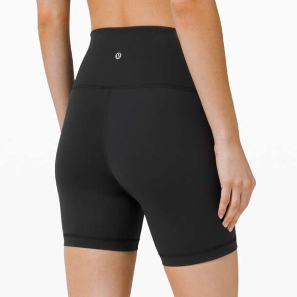 Lululemon Wunder Train High-Rise Short 6" - 16 Black - Picture 2 of 7